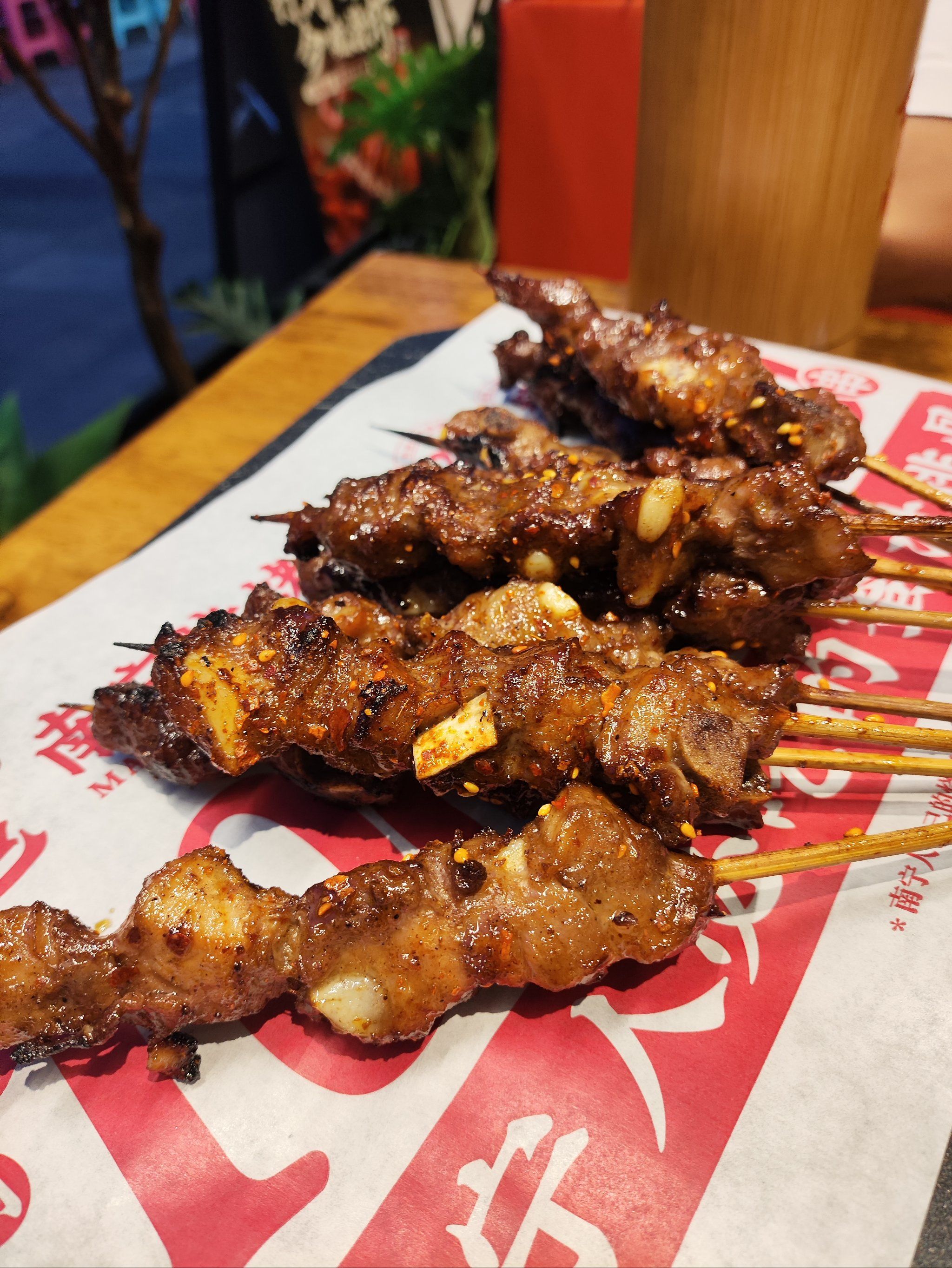 排骨串满满肉香