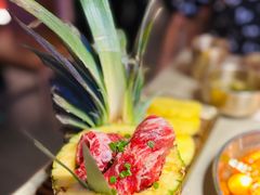 菠萝牛排-西塔老太太泥炉烤肉(温州首店万象城黑金店)