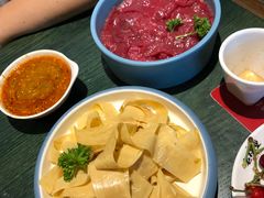 玻璃嫩牛肉-老灶堂文创火锅(文艺路店)
