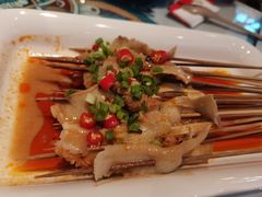 豆皮涮牛肚-楼兰古丽·新疆拌面·清真(华阳城店)