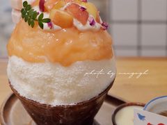 夏のもも牛乳-WONDER ICE 萬得冰田(建設路总店)