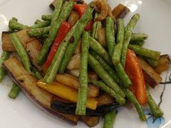 长豆角炒茄子-鹭园酒家·四十年老字号