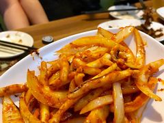 烤鱿鱼-炙热童年·老北京炙子烤肉(南锣鼓巷店)