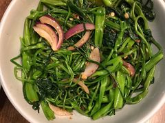 马拉盏炒通菜-大头虾越式风味餐厅(光明广场店)