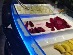 自助取餐区-环球约客烤涮自助(铜锣湾店)
