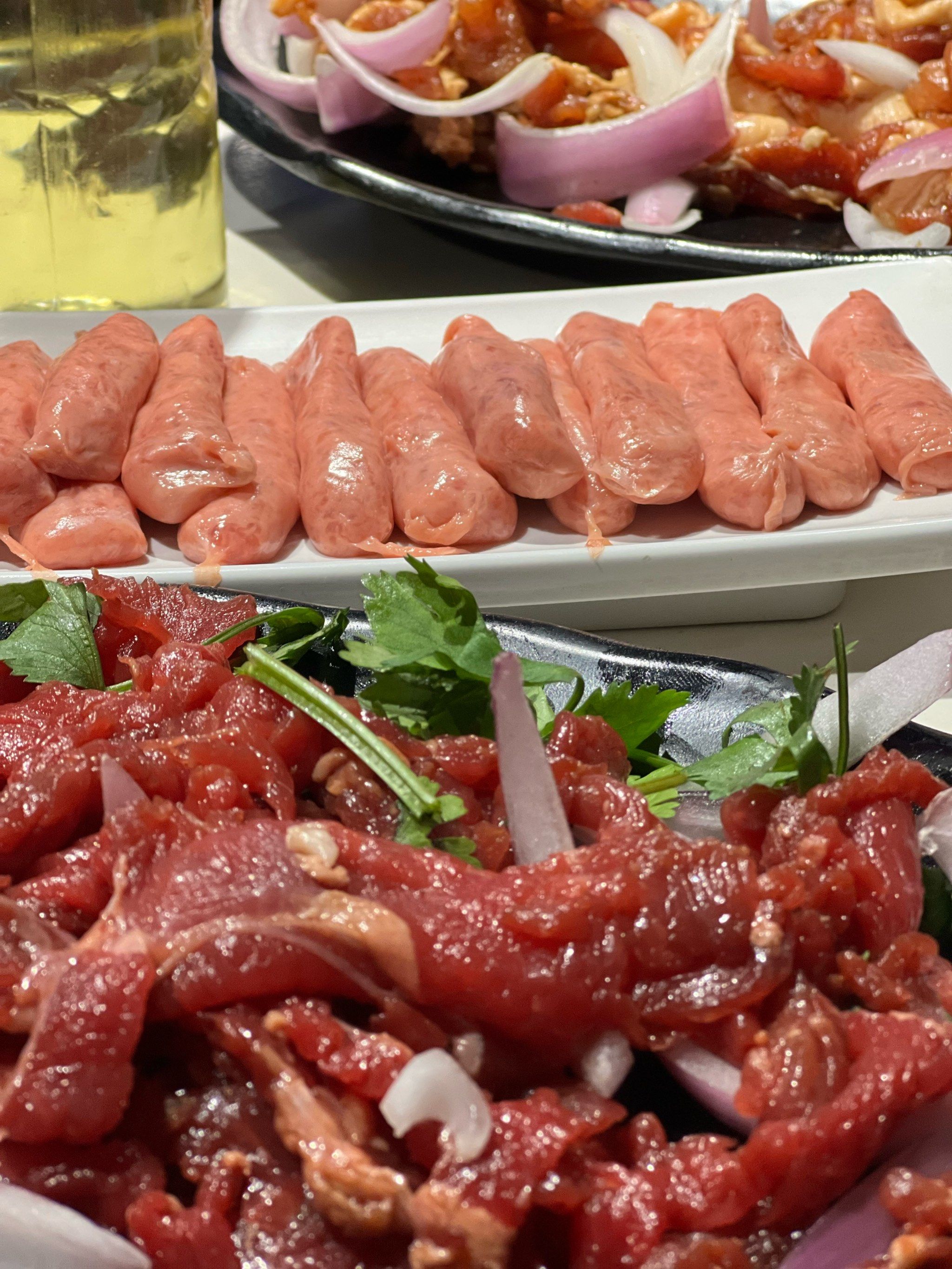 虎坊桥烤肉09吃了!开心快乐了!