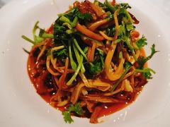 凉拌金针菇-美膳居川菜馆油焖大虾烧烤(卓刀泉店)