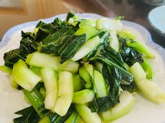 清炒青菜-洪福饭店·十八年老店