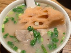 铫子煨龙骨粉莲藕汤-清水亭湖北菜(大屯DT51店)
