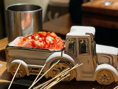 草莓绵绵冰-江湖六膳門串串香(隆礼路店)