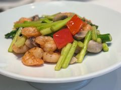 私房基围虾啫芦笋-南棠馆粤菜坊(群光店)