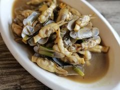 葱姜炒蛏子-东河市场