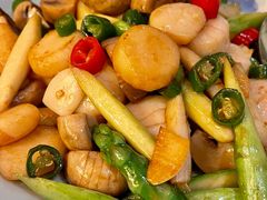 头抽烧口蘑澳洲带子-西安凯悦酒店·湖畔中餐厅