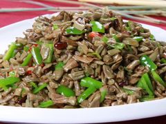 卜豆角炒肉沫-玉湘厨(白云站店)