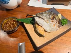 盐烤三文鱼头-熹炭精致日料(金融街购物中心店)
