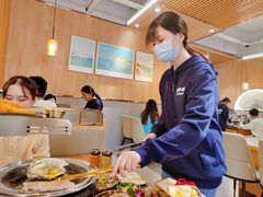 -围炉肉舍•炭烤活鳗•丹东海鲜烤肉(步行街店)