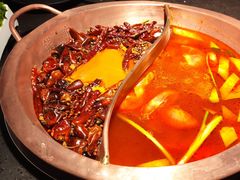 一次用油老火锅-锅说大脸毛肚重庆老火锅(佐阾店)