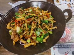 干锅野山菌-湘盛园湖南土菜馆