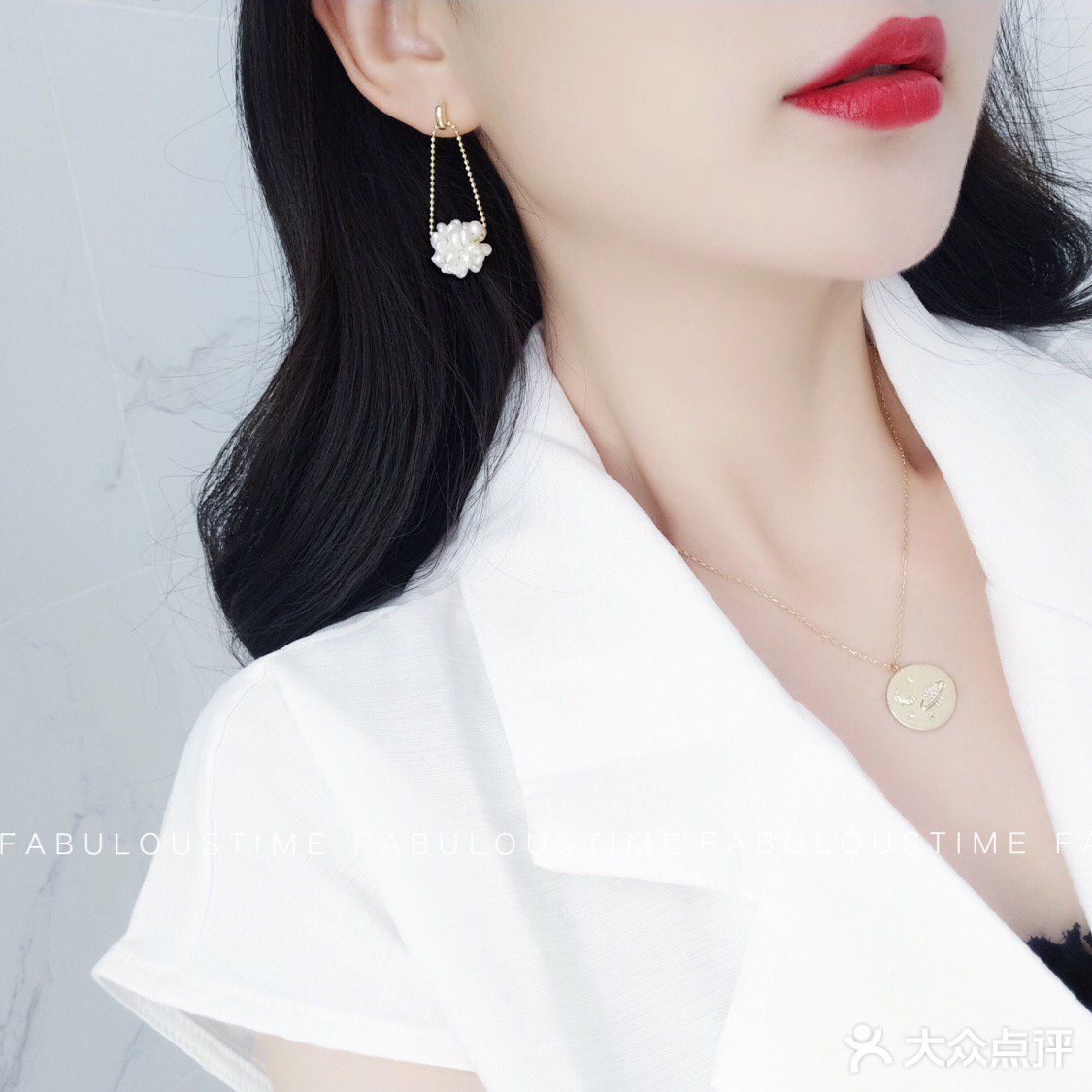 宝藏首饰推荐，土星锁骨链