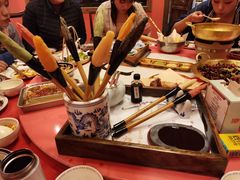 五彩毛笔酥-长安大牌档之西安博物院文化餐厅(中贸店)