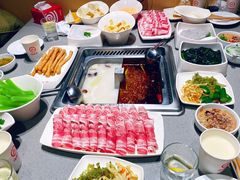 牛油麻辣锅底-海底捞火锅(大融城店)