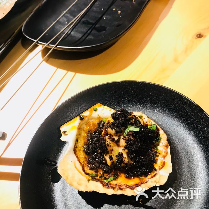 蚝太郎海鲜烧烤锡纸鸭血图片