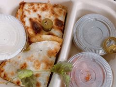 鸡肉墨西哥风味薄饼-blue frog蓝蛙(长泰广场店)