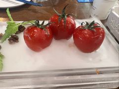 番茄脆菇沙拉-小大董·烤鸭(王府井apm店)