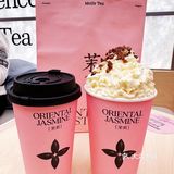 在杭州中心也喝到了茉莉奶白～