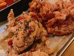 蒜香酱油无骨炸鸡-包装马车·韩国料理·포장마차