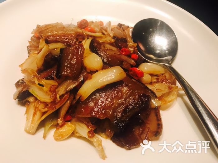 藠jiao头炒腊肉