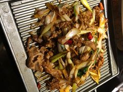 葱爆羊肉-旺顺阁鱼头泡饼(常营店)