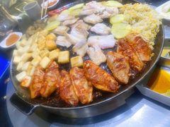 烤猪五花肉-海花锅盖烧烤店(怡馨家园店)