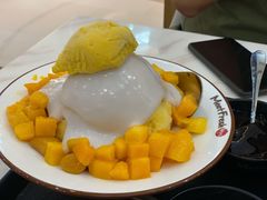 雪盖芒果冰沙-鲜芋仙Meet Fresh(壹方城店)