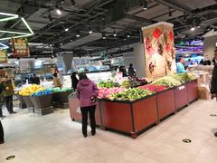 自助取餐区-盒马鲜生(红莲店)