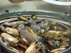 海鲜拼盘-船梆煮•蒸汽海鲜·炉火烤肉(五四广场店)