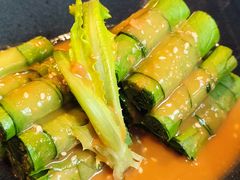 麻酱油麦菜-俏江南天津时尚曲艺主题餐厅(马场道店)