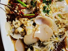 爆炒天鹅蛋拼鸟贝-景祥海鲜美食餐厅