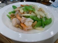 青笋虾仁炒腰果-大清花饺子(园林路店)