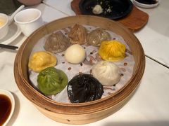 翡翠水晶八色小笼包-翡翠拉面小笼包(岭南新天地店)