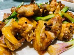 姜葱炒鸡-花城苑广府菜(侨鑫店)