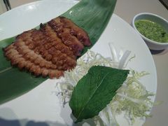 清新薄荷炭烤猪颈肉-蔡澜点心·粤菜(领展购物广场店)