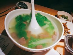 时蔬鸡血汤-李子坝梁山鸡(北碚万达五鸡哥店)