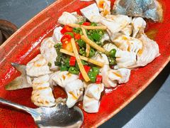 鲜花椒葱油鲈鱼-客语客家菜(东山口店)