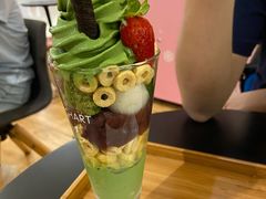 大芭菲-36抹茶·千层与鲜果茶(欢乐海岸店)
