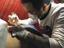 -荔刺青纹身·手穿孔饰品