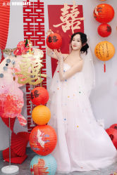 -桃子造型婚纱礼服(凤起广场店)