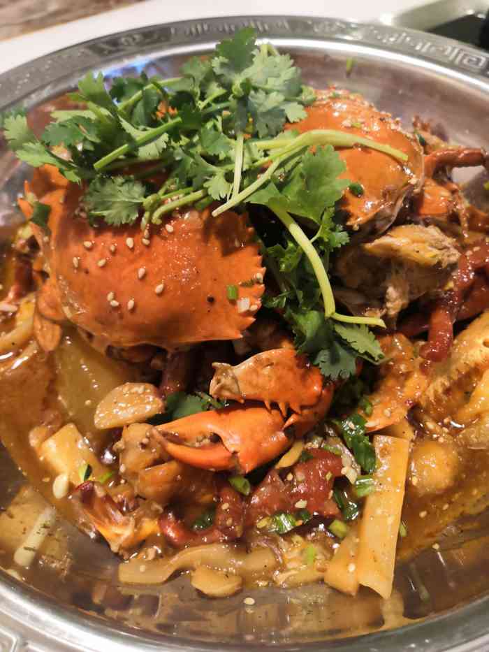 睦记蟹逅煲-"某联做活动的一家,看了下离我还挺近的就买.