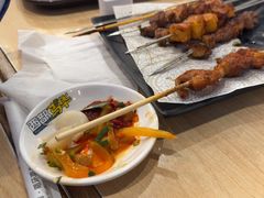 烤羊肉串-西部马华清真兰州牛肉面·烧烤夜市(上地店)