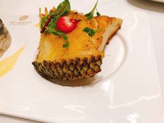 法式香煎橙香银鳕鱼-西山人家·二十年老字号农家菜(旺山店)